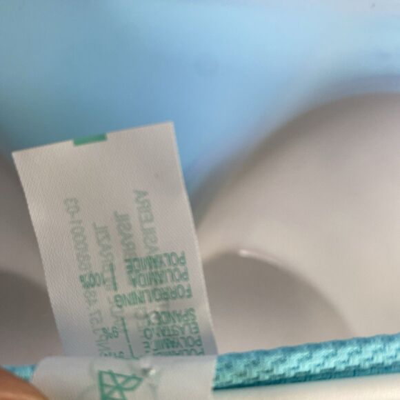 Agua Doce Bikini Brazilian 2-pc Women S Light Blue White Tie Front  Buttons - Picture 8 of 11